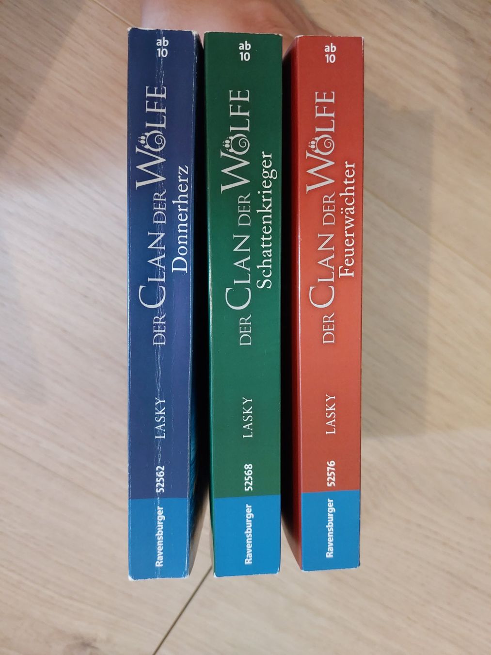 Libri: Der Clan der Wölfe - Band 1-3 – Usato da Untereggen venduto da ros_kz89 1