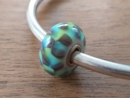 Trollbeads Türkis-Purpurrotes Schach