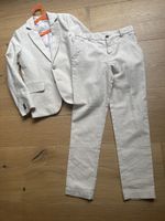 H&M Anzug Set Gr. 140, Beige, Sommer, Hochzeit, NEU