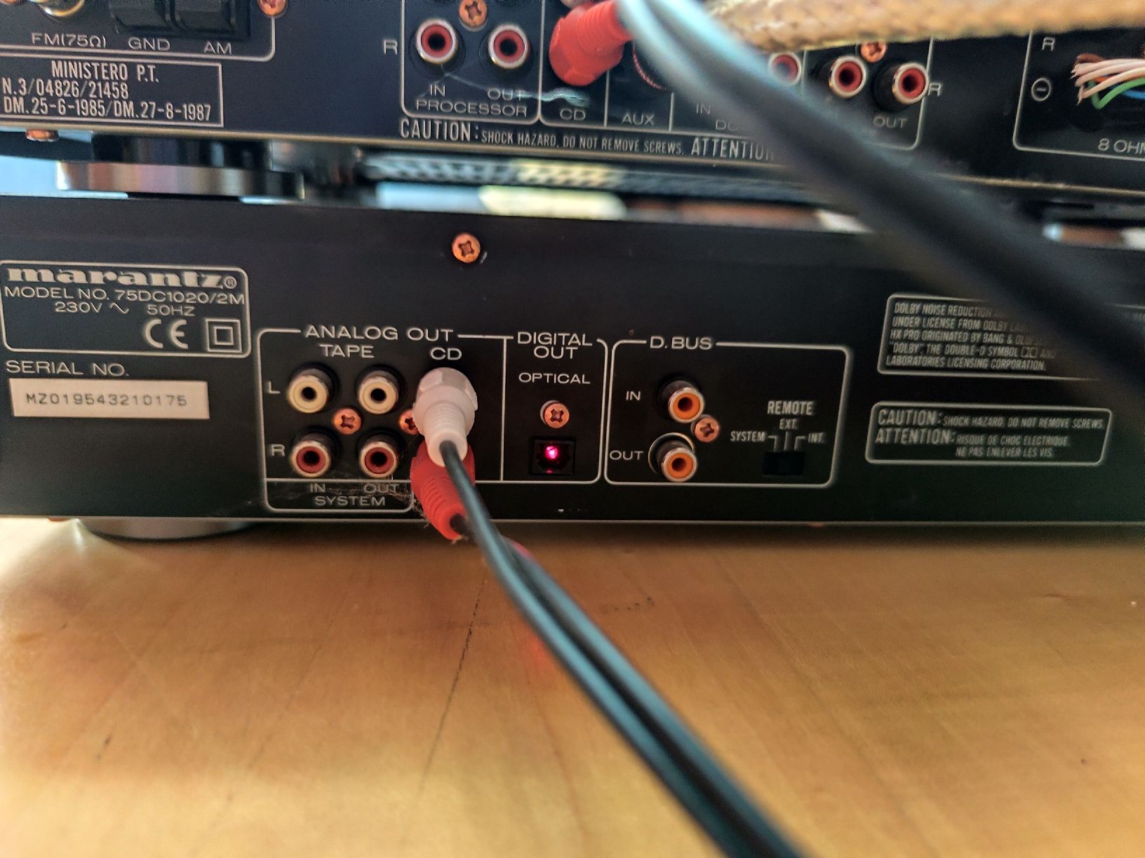 Marantz Verstärker: Marantz 75SR1040/2M CD Ampli & 75DC1020/2M Player – Gebraucht aus Neuchâtel von sis_2wcq 3