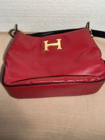 Sac à main rouge en cuir vintage 👜