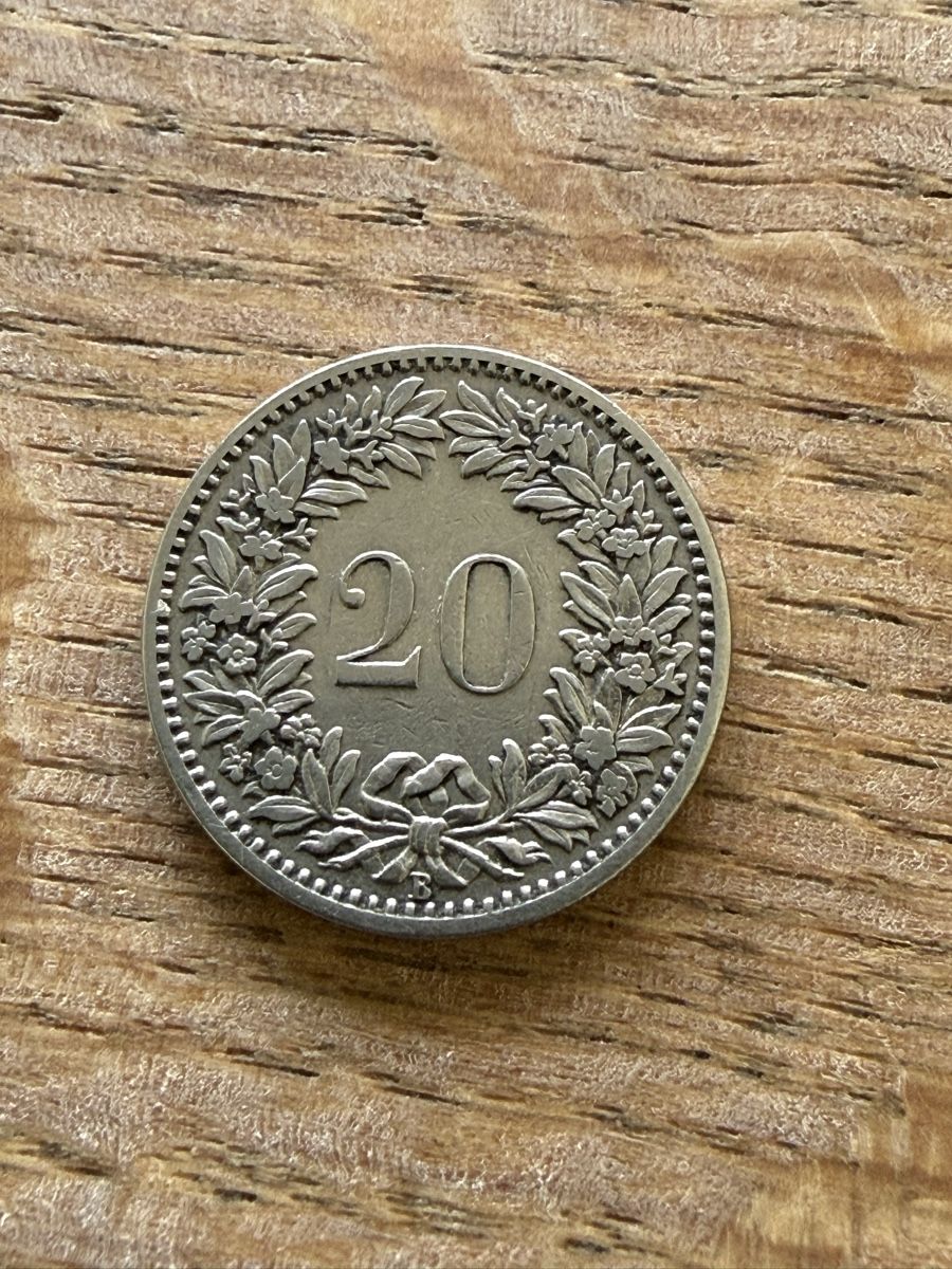 Tutti le monete: 1x 20 Rappen 1903 – Usato da Maienfeld venduto da Sk8erli7 1