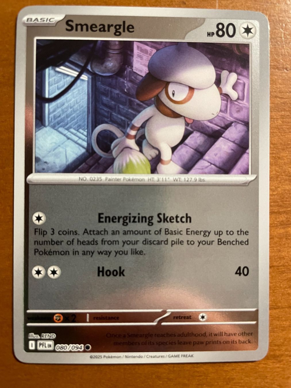Pokémon Carte collezionabili: Pokemon Smeargle Reverse (Versand gratis) – Nuovo (secondo la descrizione) da Chur venduto da Angerson