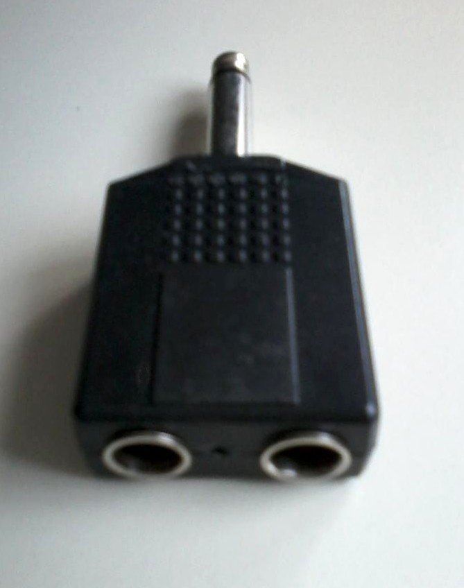 Adapter: Adapter Klinke 6,3/ 2x Buchse 6,3 mono – Neu (gemäss Beschreibung) aus Basel von SchoenesWetter 1