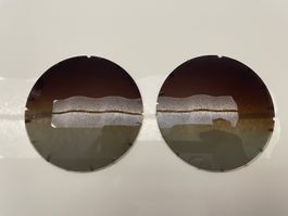 Paire de verres de Lunettes CR39 Polarisées Brun Lens Lenses