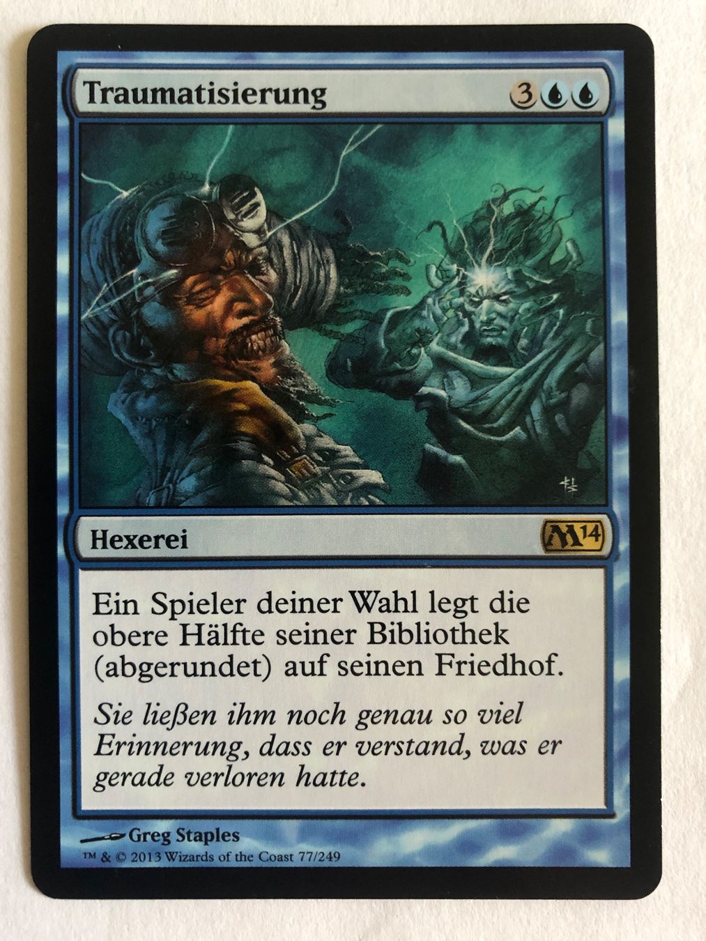 Magic The Gathering Carte collezionabili: MTG - Traumatisierung – Usato da Basel venduto da Melchior5