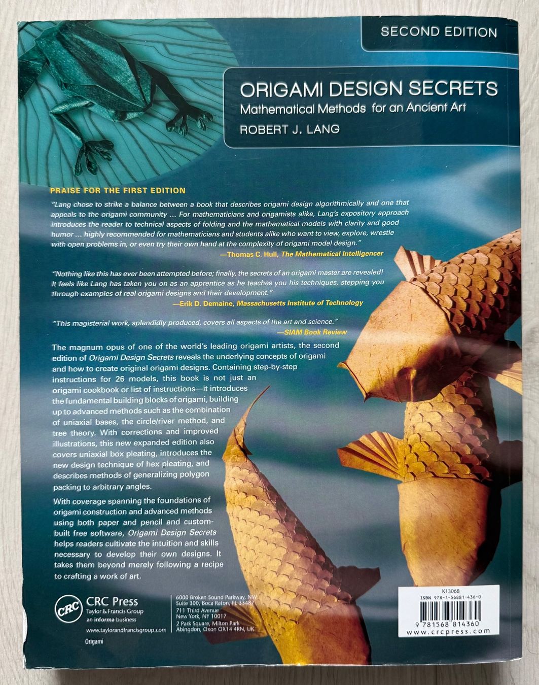 Bücher: Origami Design Secrets – Gebraucht aus Delémont von chy_8dyn 1