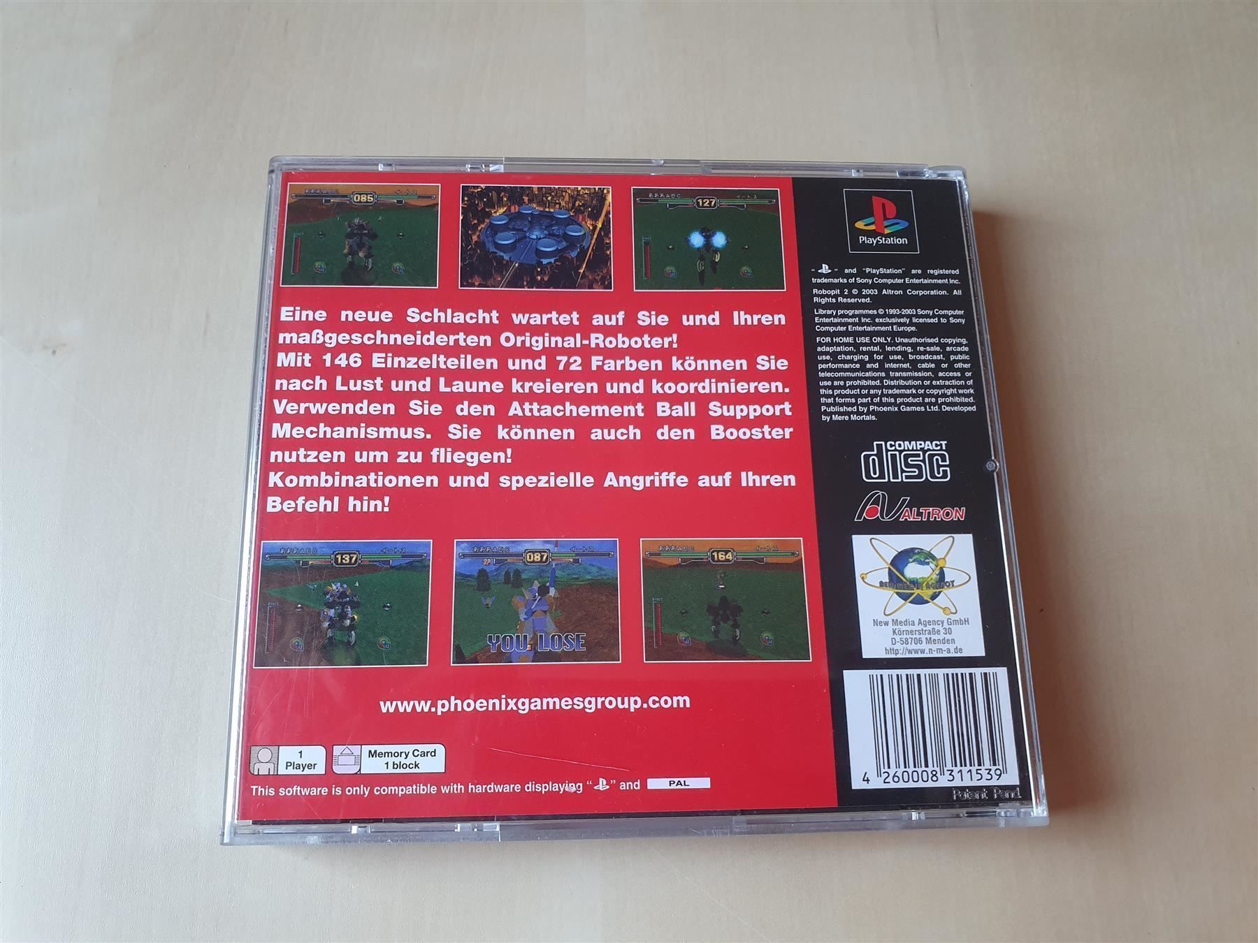 Sony Spiele: Robopit 2 – Gebraucht aus Stansstad von collectorsshop 1