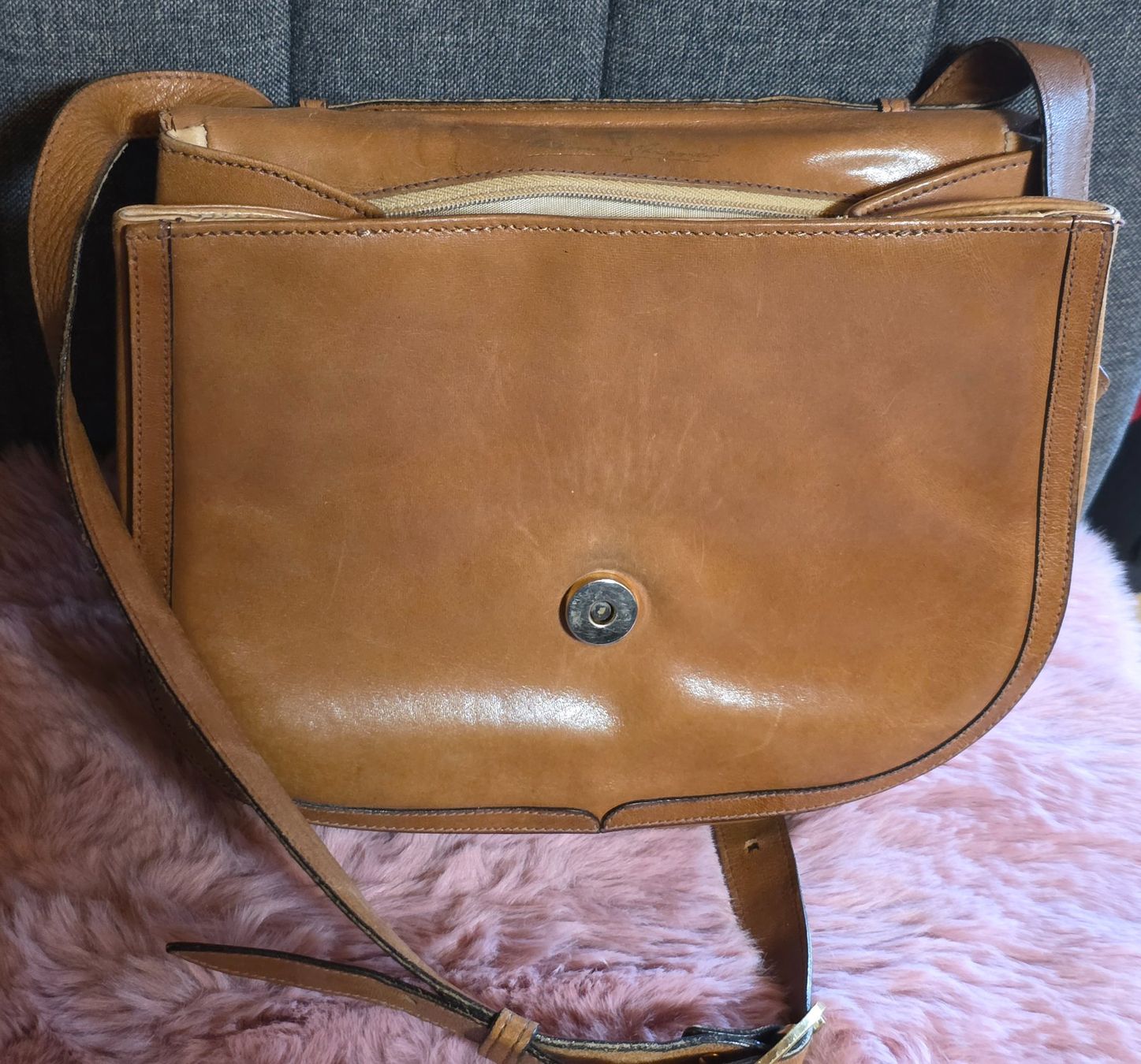 Vera Pelle Taschen: Bag en Cuir Aigner Vintage – Gebraucht aus Rohrbach von lod_m58r 1