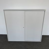 Lista Office LO Storage Schiebetür-Aktenschrank 4-OH - Weiss