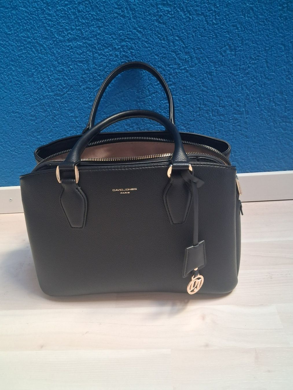 David Jones Borse da donna: NEUE HANDTASCHE SCHWARZ DAVID JONES – Nuovo (secondo la descrizione) da langnau venduto da Santos1411