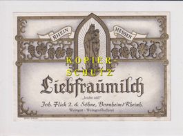 Etikette - Liebfraumilch (Flick) /bd