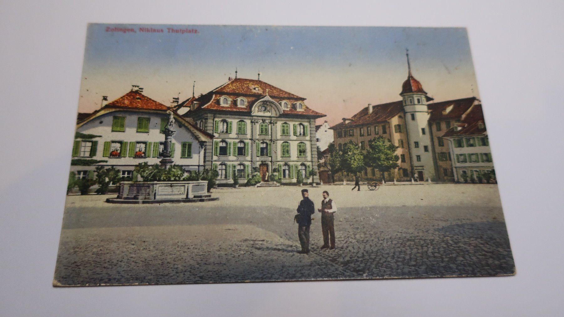 Cartoline postali: Zofingen Niklaus Thutplatz – Difettoso da Cormoret venduto da Pascalll2001 1