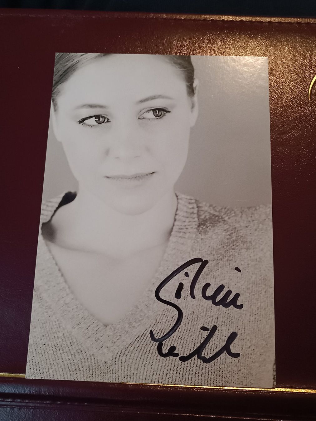 Autografi: Silvia Seidel - handsigniert - † 2012 – Usato da Menziken venduto da Artographs