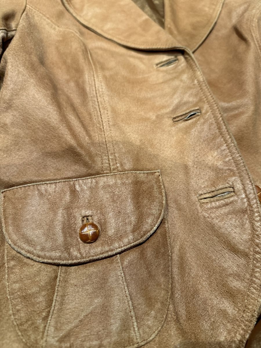 Giacche: Schicke braune Lederjacke Grösse 38 – Usato da Liestal venduto da ell_6xc7 2