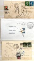 R6755  /  11 lettres taxées+ 2 cartes Reich 1940