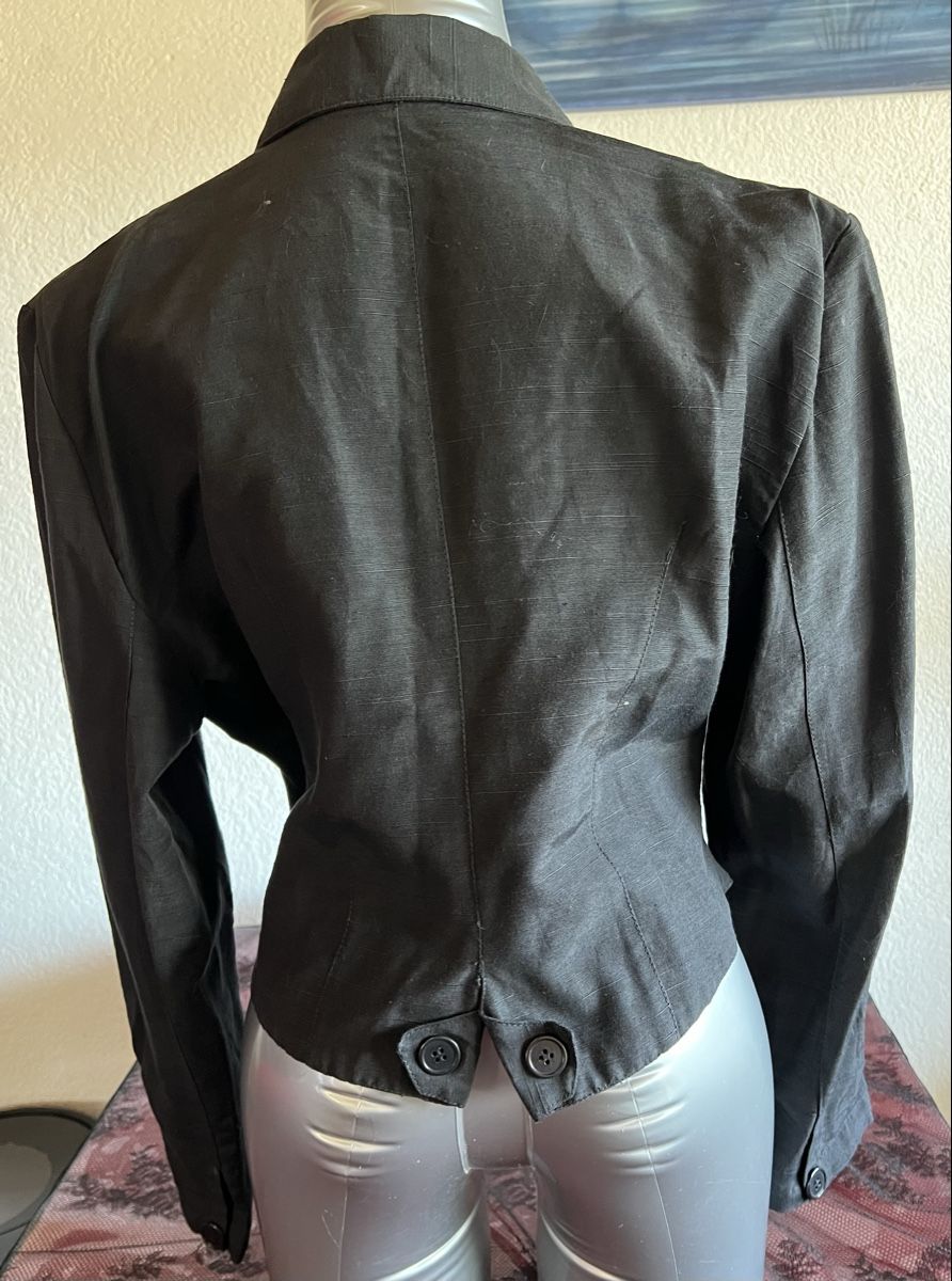 Giacche: Veste chic noire T40 coton/viscose – Usato da Chézard-St-Martin venduto da Cheyenne_75 3