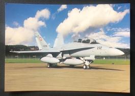 F/A-18 Hornet J-5232 (Postkarte neu)