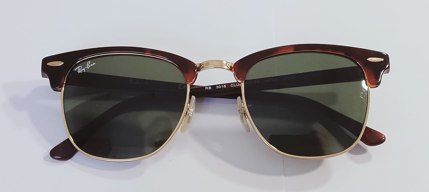 Ray-Ban Lunettes & Verres: Neue Ray-Ban Clubmaster Sonnenbrille  – Neuf (Voir description) à Biel/Bienne par Vintage-timearts 3