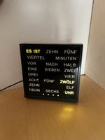 Wortuhr Tischmodel