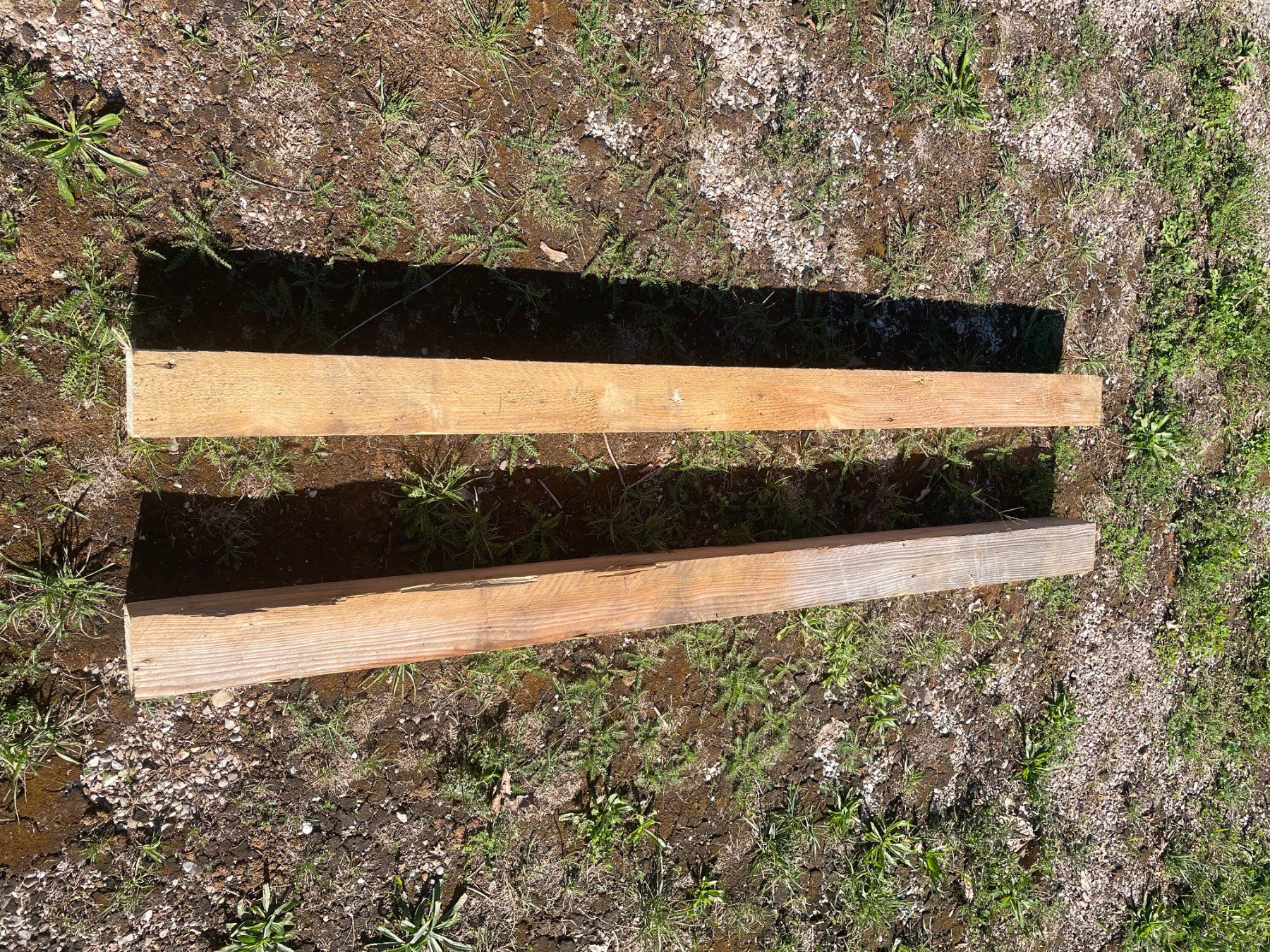 Articoli in legno: Kanthölzer ca. 97 x 97 mm, ca 166 cm lang. – Usato da Tann venduto da rodeo22 2