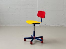 Vintage Drehstuhl Modell Knut im Memphis-Stil von Ikea, 1990