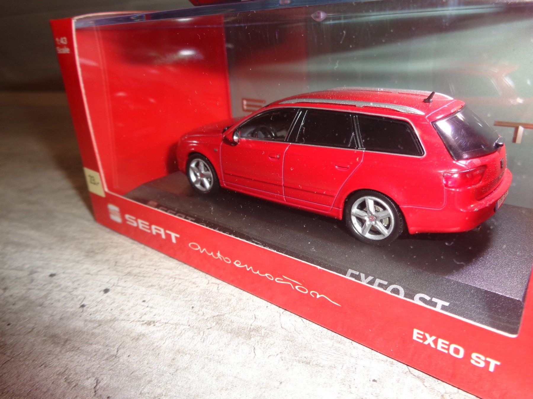 Seat Modellini d'auto: Fischer 1:43 Seat Exeo ST – Nuovo e nell'imballaggio originale da Reconvilier venduto da rallycar 2