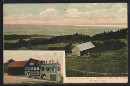 Waldkirch, Gasthaus Tannenberg, Panorama