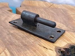 1 antiker Band Kloben (1cm), Eisen (LOT2048#TBS1)