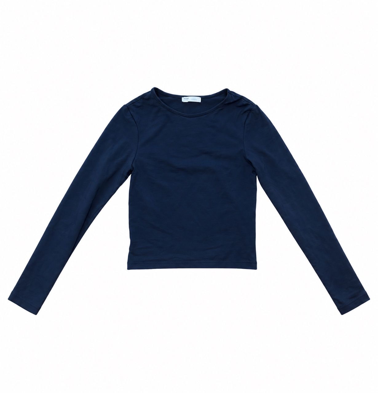 Stradivarius Top: Pflaumenfarbenes longsleeve Top – Usato da Embrach venduto da sel_tm6y 1