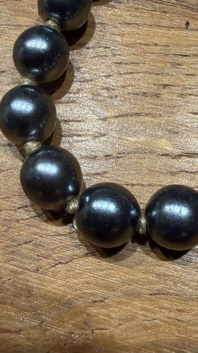 Catenine: Modeschmuck Perlenkette grau – Usato da Schaffhausen venduto da Bootes 1