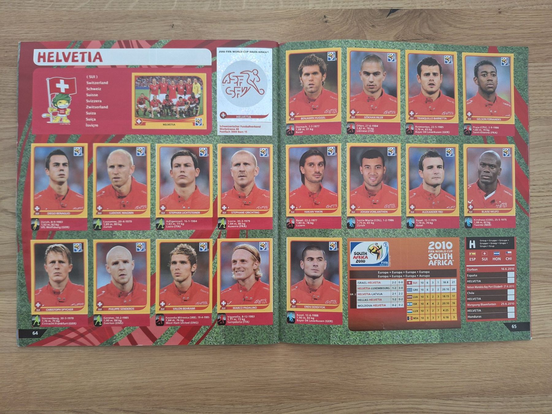 Panini Alben: PANINI WORLD CUP 2010 – Gebraucht aus St. Gallen von Matrix023 6