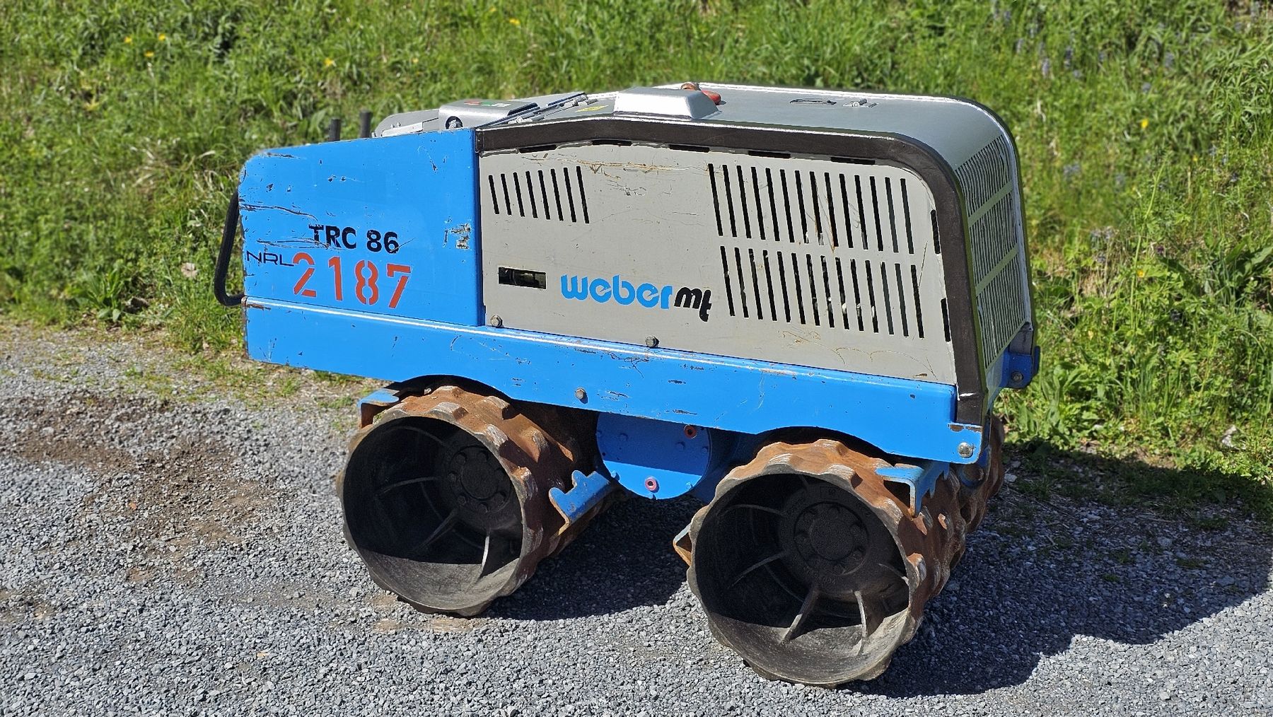 Rammax Tutte le macchine: Weber TRC 86 Grabenwalze, Walze – Usato da Mühlehorn venduto da Ba-Masch_Handel_GmbH 1