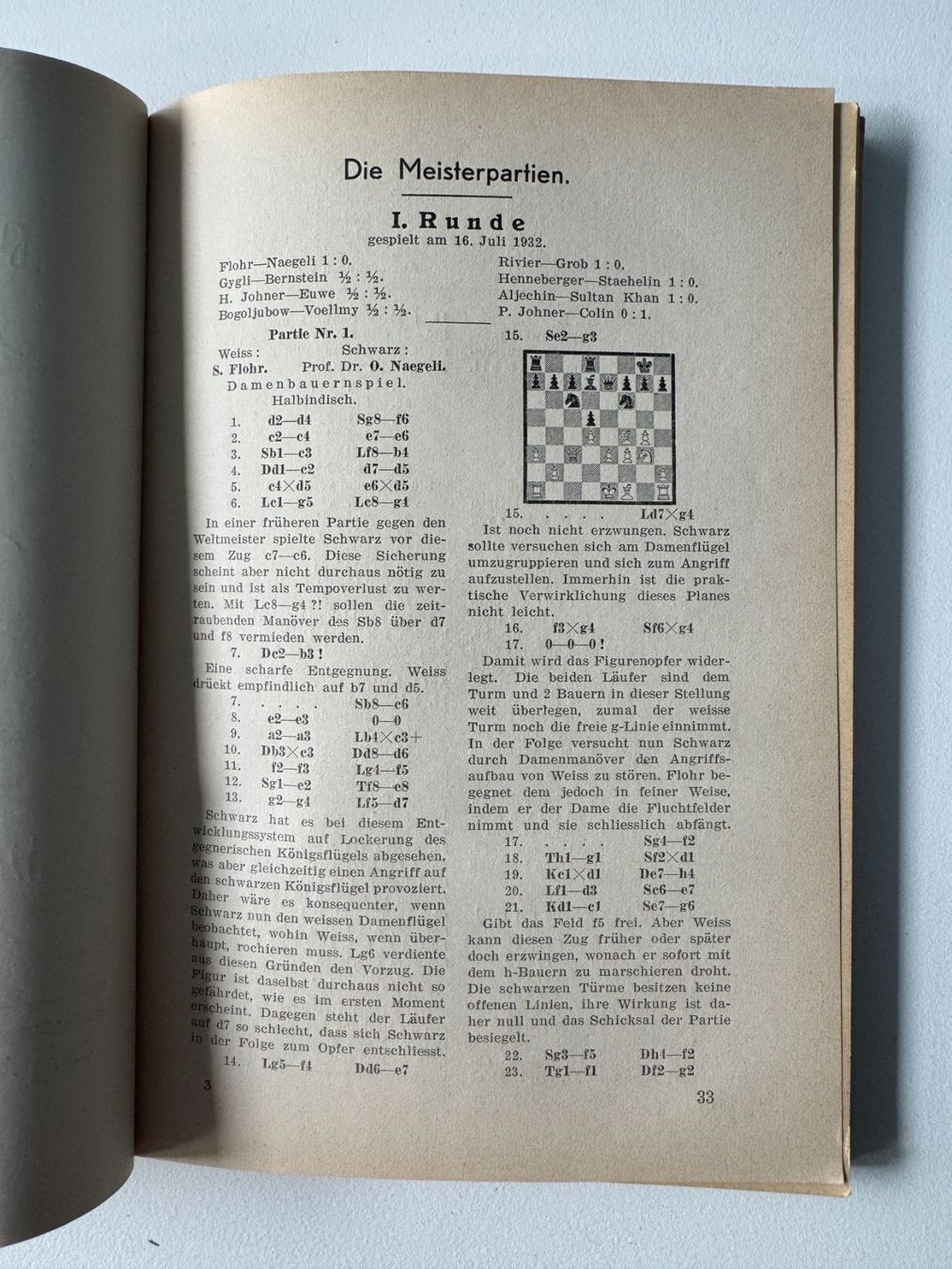 Libri: Turnierbuch Bern - 1932 – Usato da Basel venduto da Kornblumen 6
