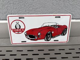 schönes Blechschild - AC Cobra
