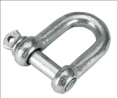 Schäkel gerade Ø 8 mm. Stahl verzinkt. Gratis Lieferung!