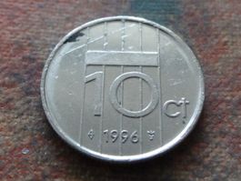 PAYS-BAS  Nederland  10  Cent  1996