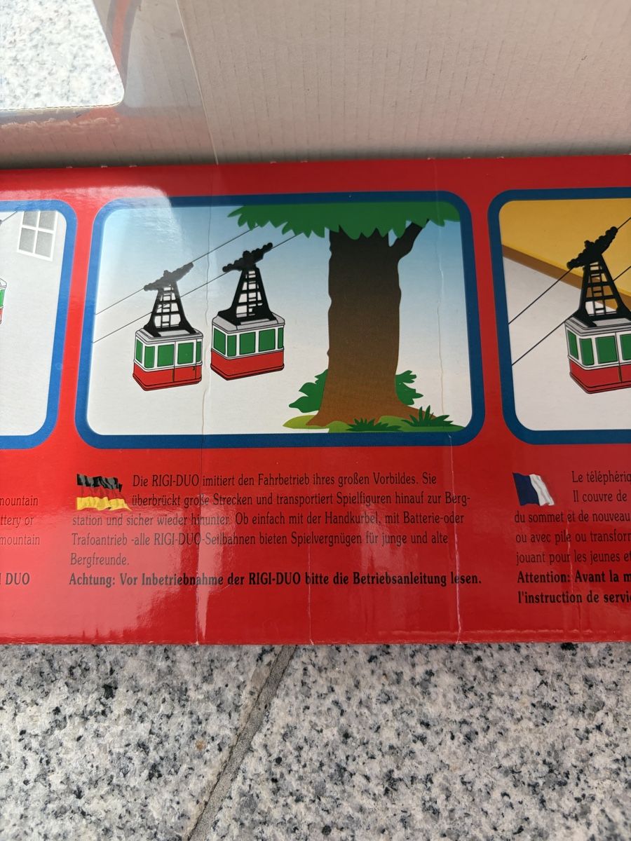 Giocattoli: Spielzeug Seilbahn Rigi Duo – Usato da Rotkreuz venduto da Once0 8