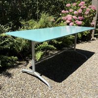 Grosser Gartentisch Klapptisch Blechtisch Balkontisch