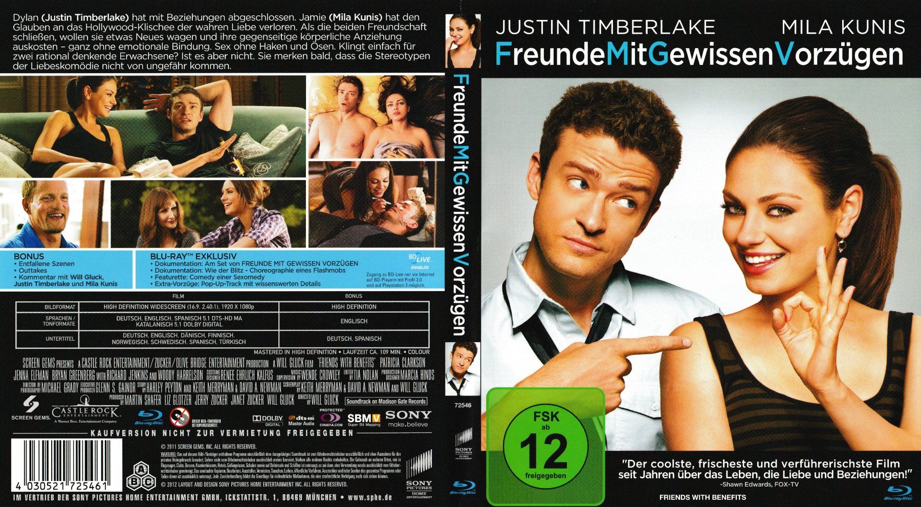 Tous les DVDs: Blu-Ray - Freunde mit gewissen Vorzügen – D'occasion à Langnau am Albis par MediaRescuerKeLoX