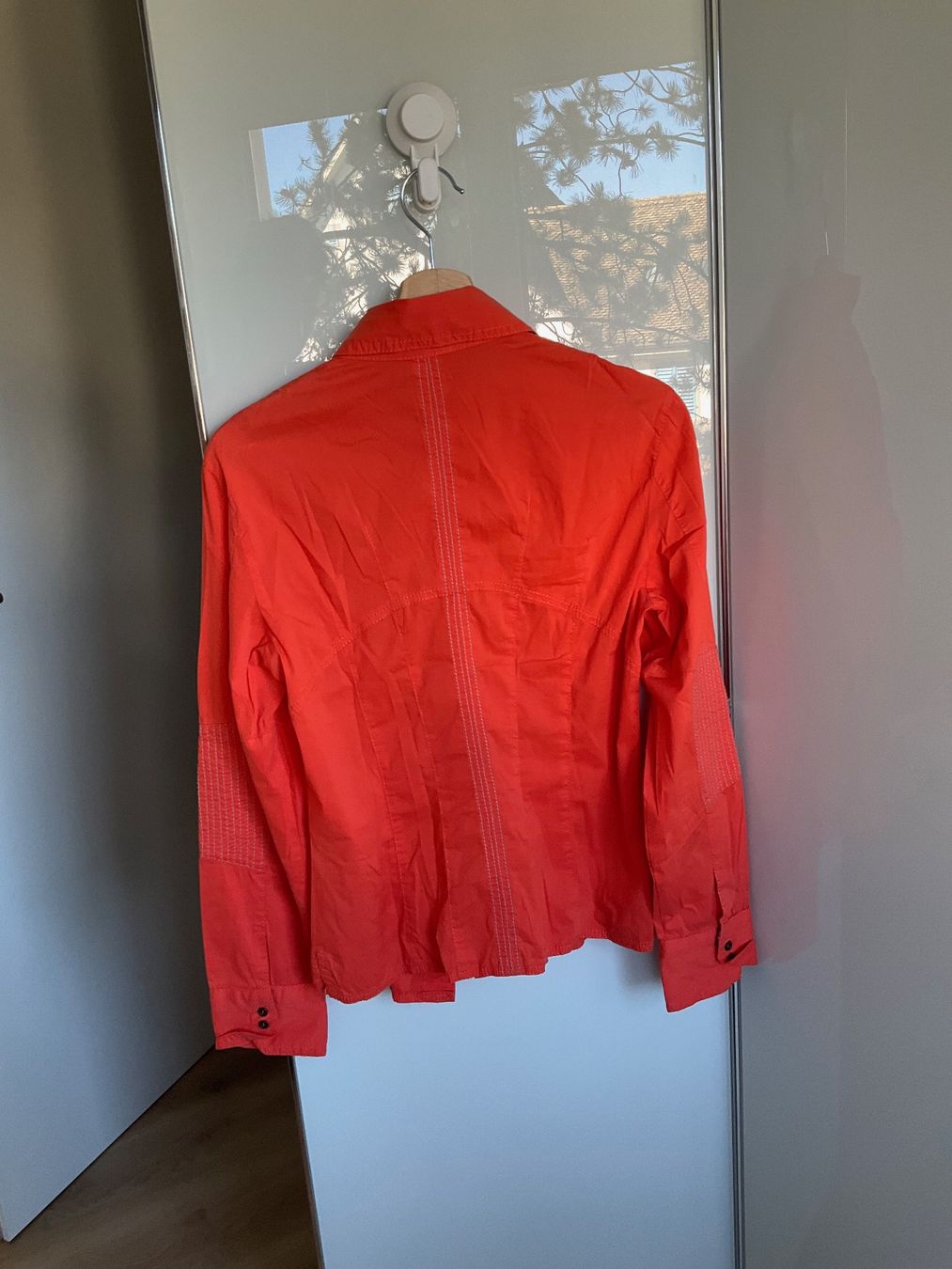 Blusen: Marc Cain Hemd Orange Gr. N3 / 38 – Neu (gemäss Beschreibung) aus Wädenswil von Vuki 1