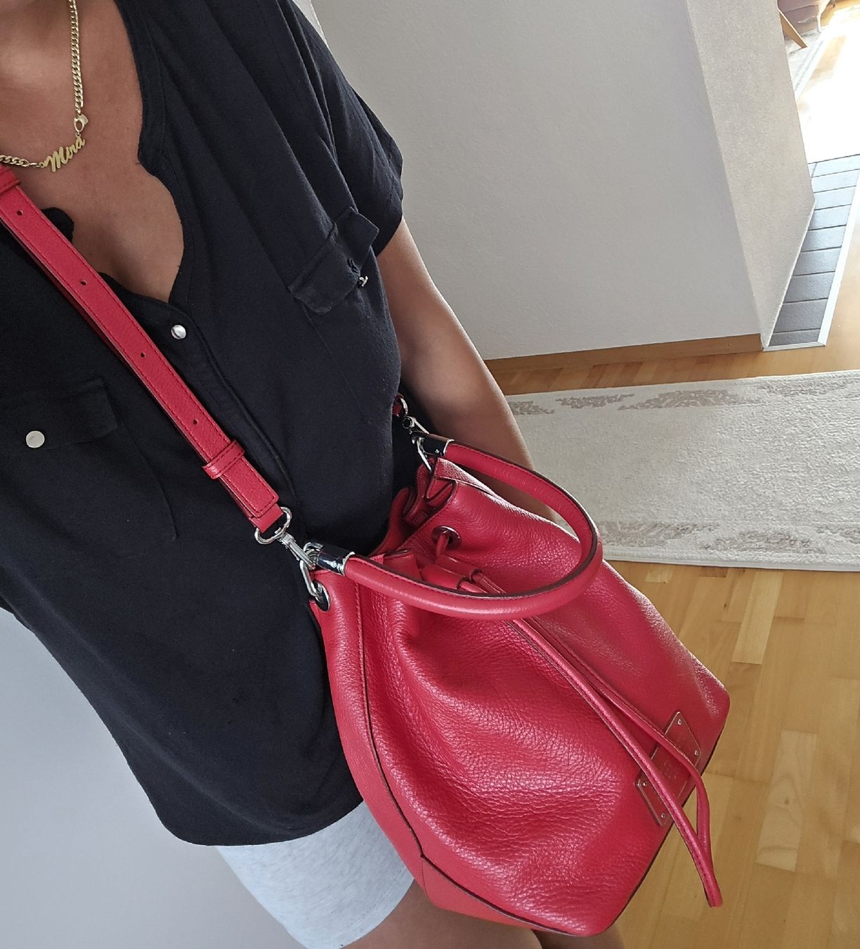 Marc Jacobs Taschen für Damen: Marc Jacobs Beuteltasche Soft Leder Rot – Neu (gemäss Beschreibung) aus Niederteufen von Mira_72 9