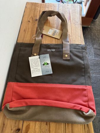 Esperos Carry Hope Tragetasche aus Canvas, fabrikneu