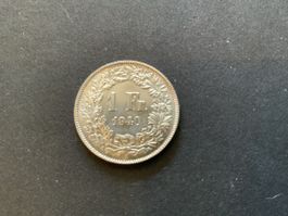 1940 1 FRÄNKLER STEMPELGLANZ 