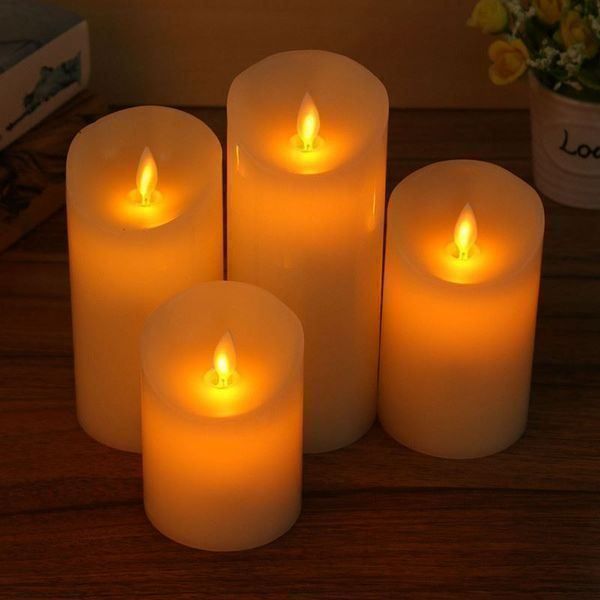 Candele: Echtwachskerze mit tanzender Flamme LED – Nuovo e nell'imballaggio originale da Diepoldsau venduto da preisparadies-ch 5