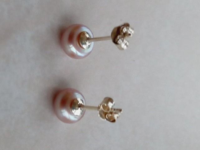 Boucles d'oreille: Perlen Ohrstecker, Silber 925 – Neuf avec emballage d'origine à Winistorf par acreativ 2