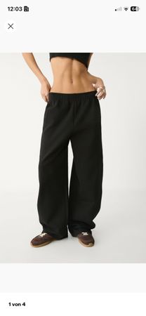 Schwarze Stradivarius Jogginghose Neuwertig!