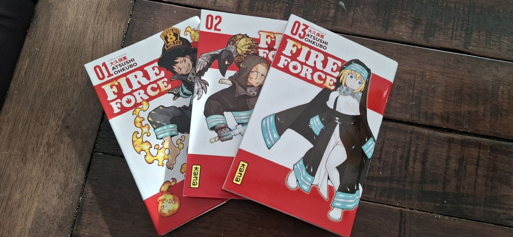 Comics: Fire Force 3er tome de la série – Neu (gemäss Beschreibung) aus Aigle von vir_lb2c