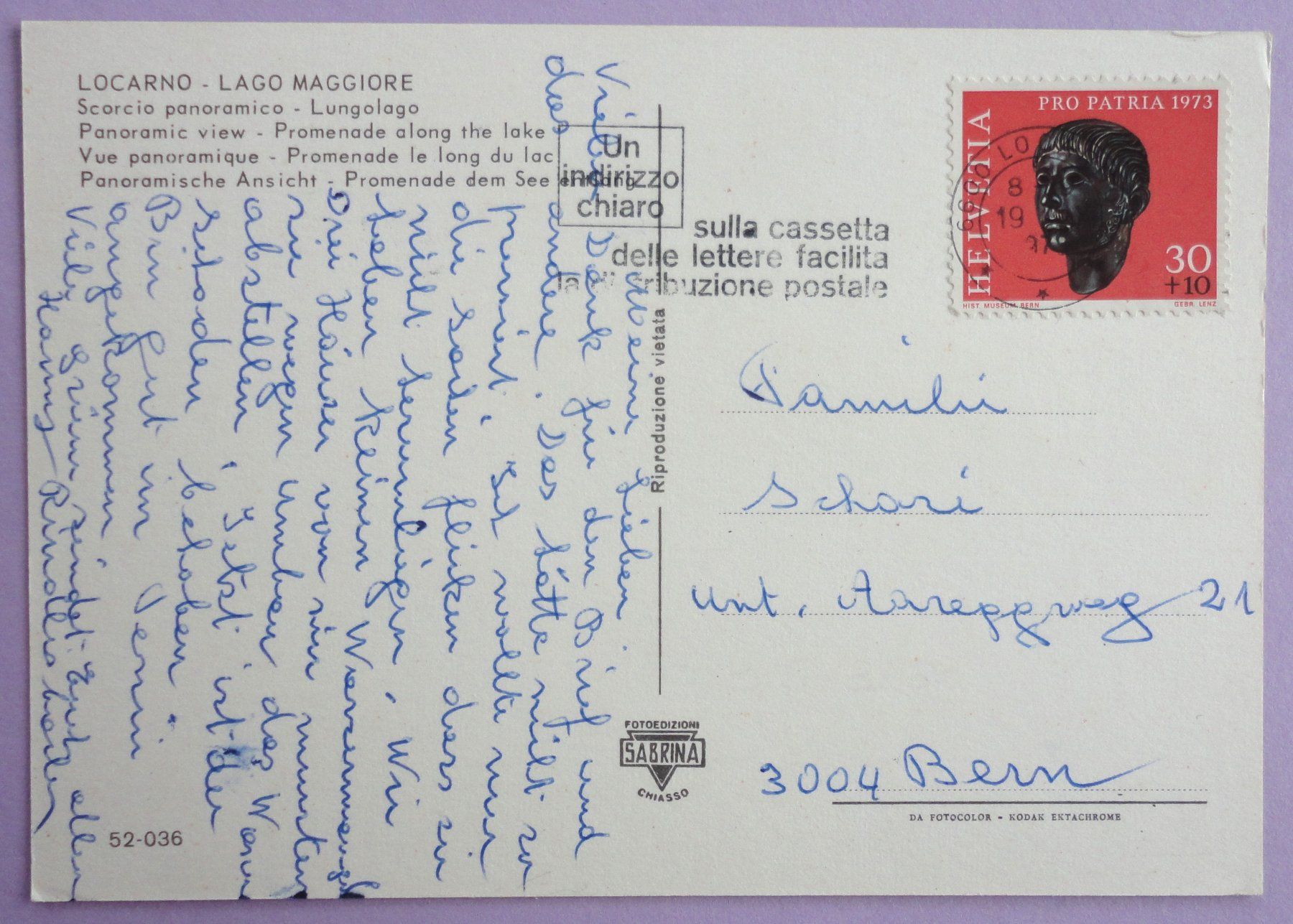 Cartes postales: Locarno - Lago Maggiore – D'occasion à Fétigny par Billy2miny 1