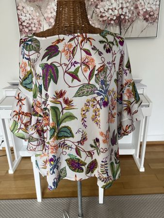 Bluse mit floralem Muster, H&M, 42/44
